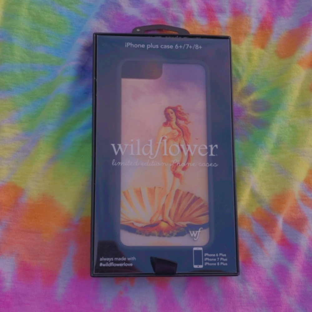 iPhone 6+,7+,8+ wild flower case!